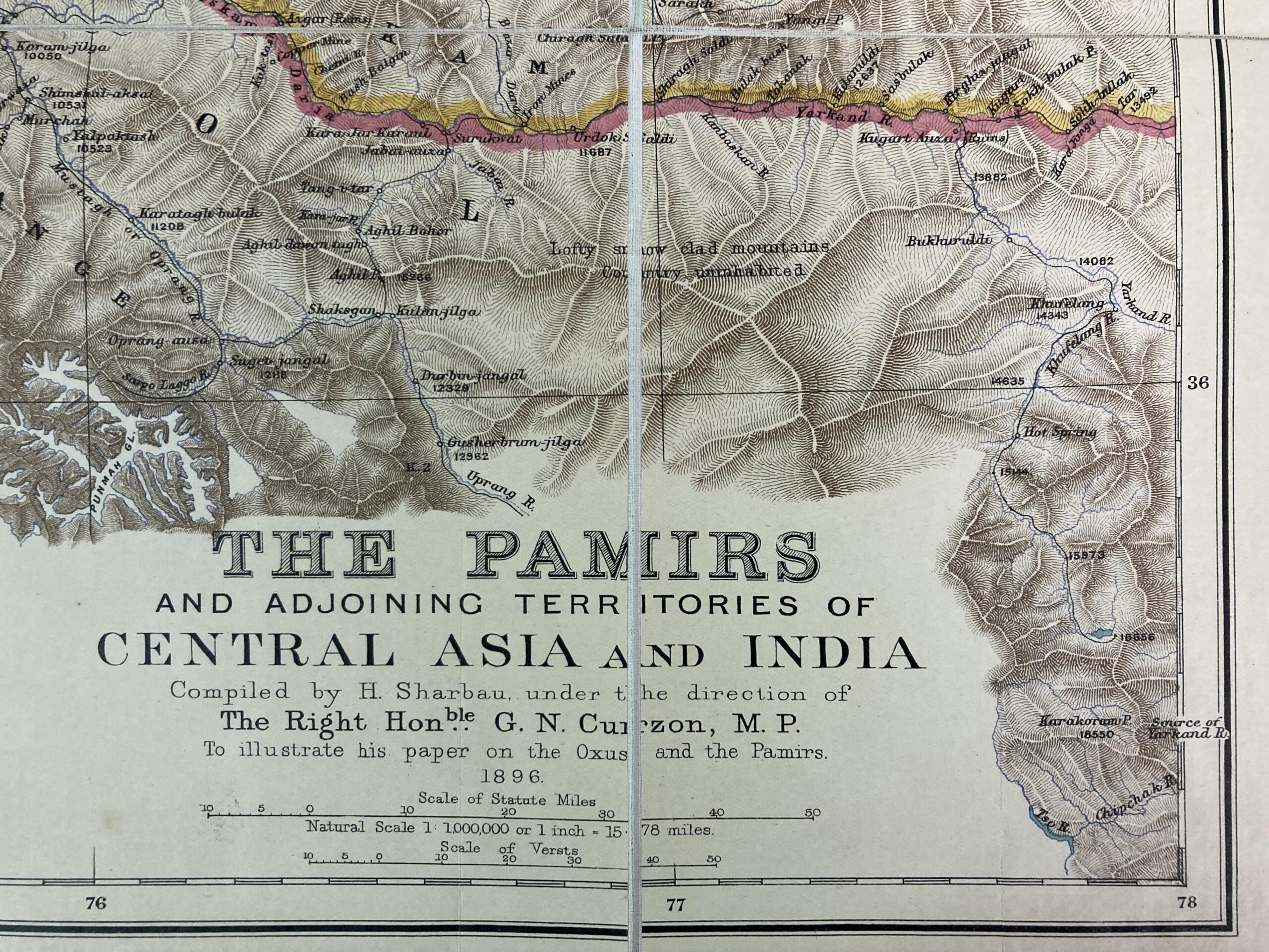 The Pamir and Adjoining Territories (1896)